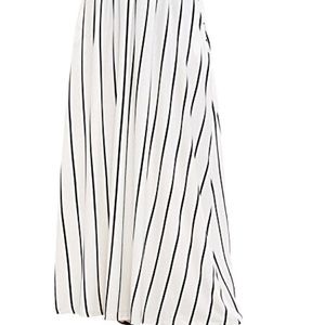 🖤Mya White&Black Striped Maxi w Pockets🖤